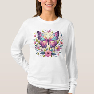 Cute, colourful butterfly T-Shirt