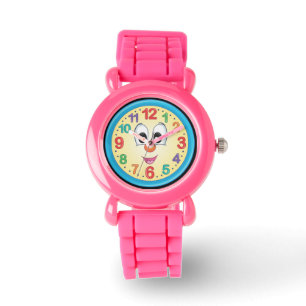 Cute Colourful Cartoon Baby Face Watch