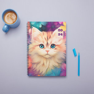 Cute Colourful Cat Planner