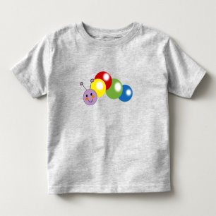 cute colourful caterpillar toddler T-Shirt