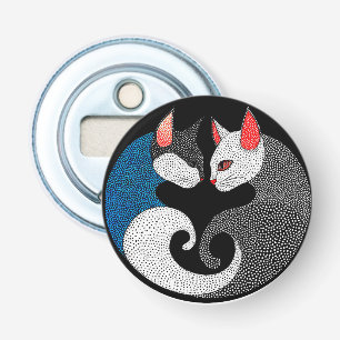 Cute colourful cats bottle opener