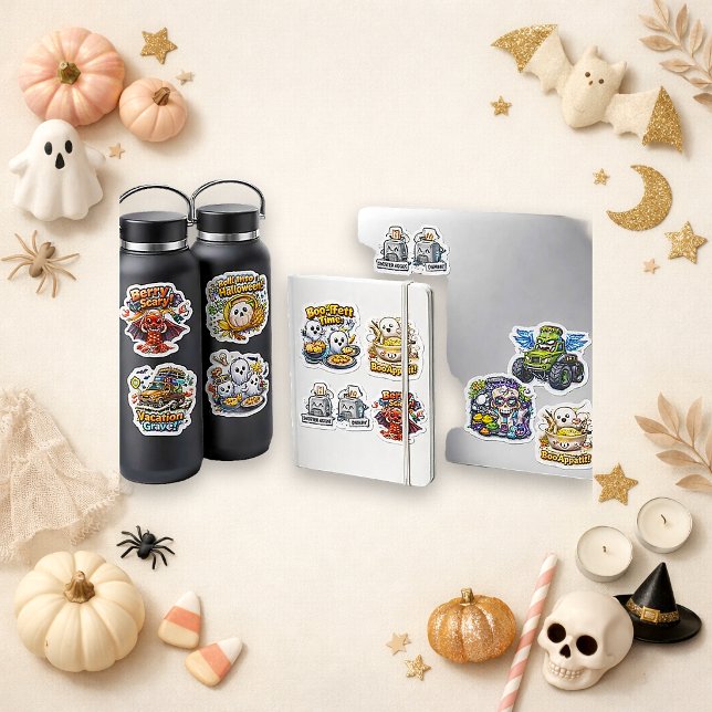 Cute Colourful Chibi Halloween Food (Creator Uploaded)