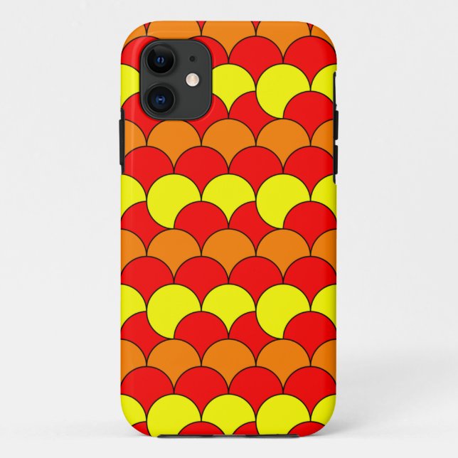 Cute colourful circles pattern Case-Mate iPhone case (Back)