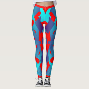 Cute colourful classic "Ratti_Creative_Arts"  Legg Leggings