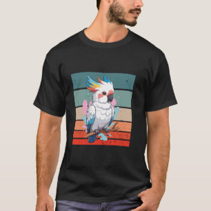 Cute Colourful Cockatoo cartoon-style feathers win T-Shirt