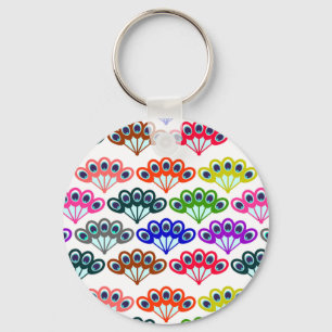 Cute colourful decorative pattern Case-Mate samsun Key Ring