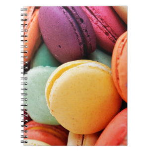 Cute Colourful Dessert French Macaron Notebook