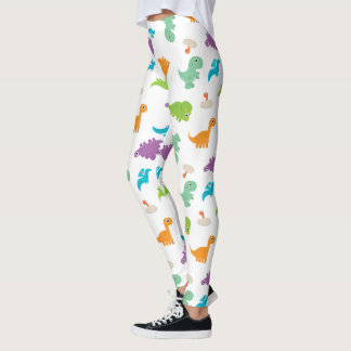 Cute Colourful DINOSAURS Leggings