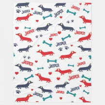 Cute Colourful Doxie Dog Dachshund