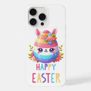 Cute, colourful Easter egg bunny iPhone 15 Pro Max Case