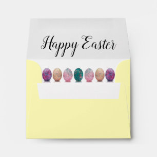 Cute Colourful Easter Eggs Envelope