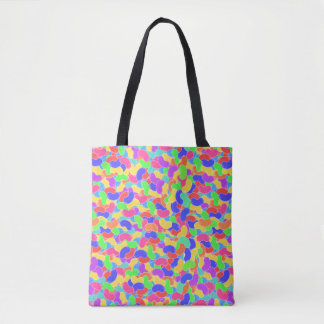 Cute Colourful Epic Jellybeans Candy Fun Design Tote Bag