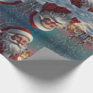 Cute Colourful Festive Christmas holiday wrapping Paper