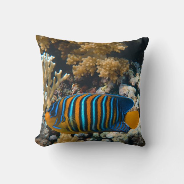Cute Colourful Fish Cushion (Front)