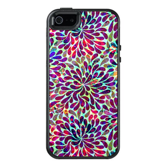 Cute Colourful Floral Damask OtterBox iPhone 5/5s/SE Case