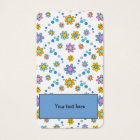 Cute colourful flowers design Bookmark