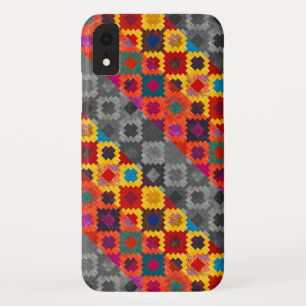 Cute colourful geometric patterns iPhone XR case