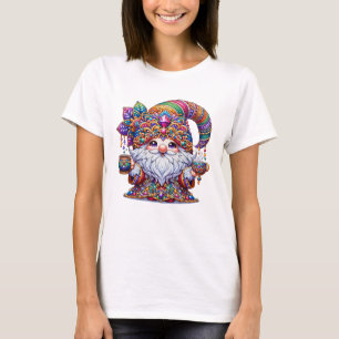 Cute Colourful Gnome T-Shirt