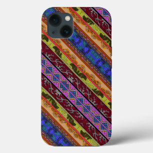 Cute colourful hand drawing mug iPhone 13 case