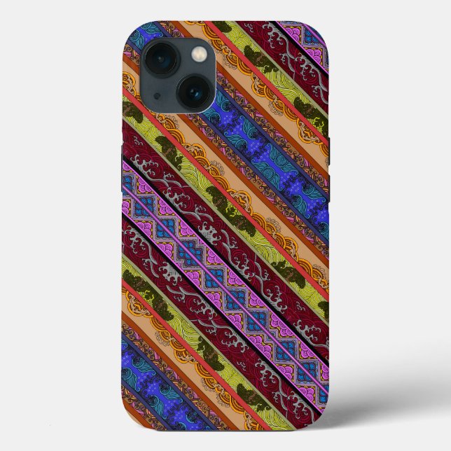 Cute colourful hand drawing  mug Case-Mate iPhone case (Back)