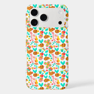 Cute colourful insects patterns