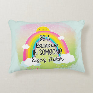 Cute & Colourful Inspirational Decorative Cushion
