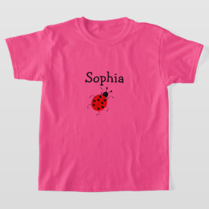 Cute colourful ladybugs ,lucky charm personalised T-Shirt