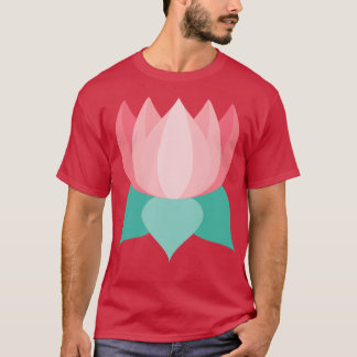 Cute Colourful Lotus T-Shirt