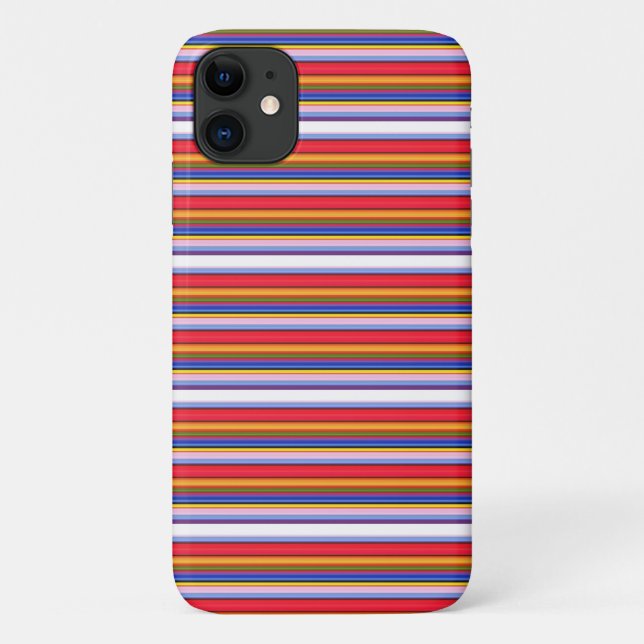 Cute colourful magic stripes Case-Mate iPhone case (Back)
