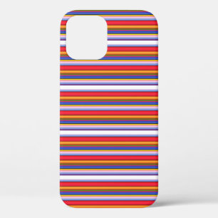 Cute colourful magic stripes iPhone 12 case