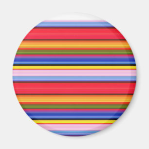 Cute colourful magic stripes magnet