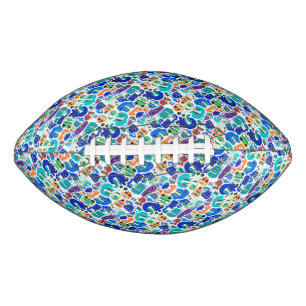 Cute colourful monsters face patterns Case-Mate iP American Football