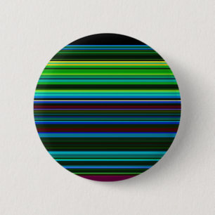 Cute colourful neon stripes 6 cm round badge