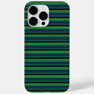 Cute colourful neon stripes Case-Mate iPhone 14 pro max case