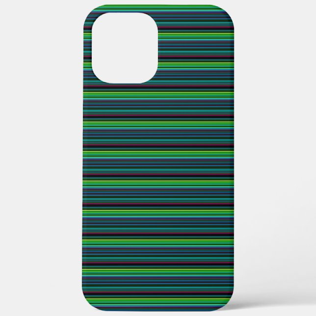 Cute colourful neon stripes Case-Mate iPhone case (Back)