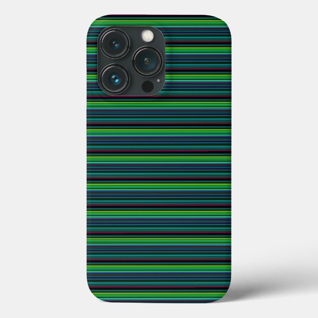 Cute colourful neon stripes Case-Mate iPhone case (Back)