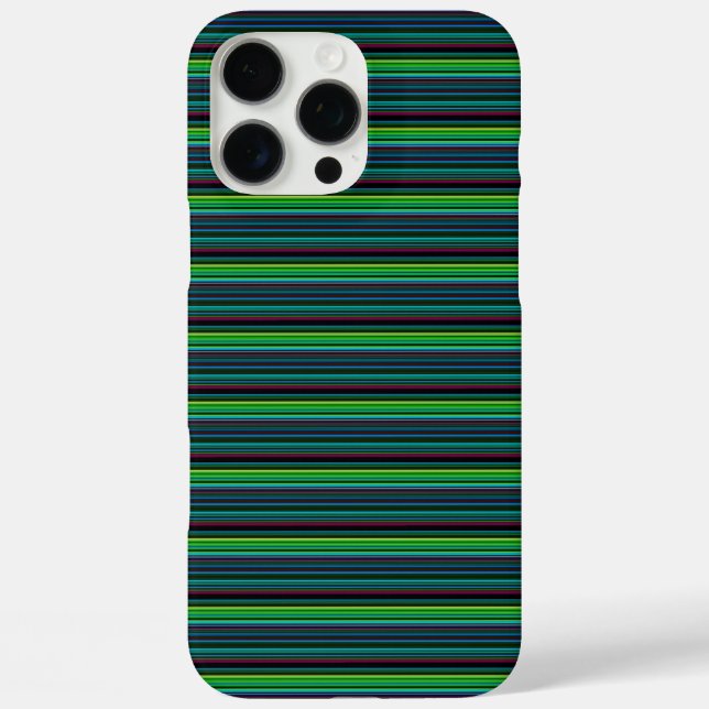 Cute colourful neon stripes Case-Mate iPhone case (Back)