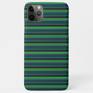Cute colourful neon stripes iPhone 11 pro max case