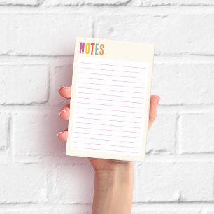 Cute Colourful Notes Memo Notepad