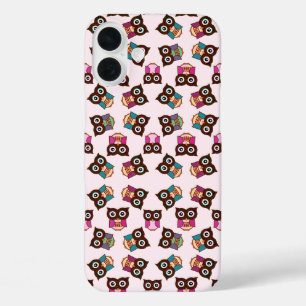 Cute Colourful Owl Pattern Choose Case Colour
