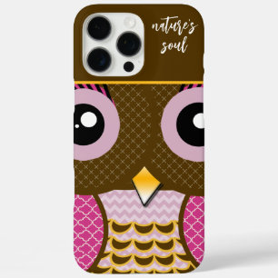 Cute Colourful Owl Pattern Choose Case Colour
