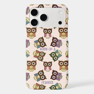 Cute Colourful Owl Pattern Choose Case Colour