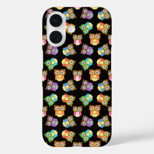 Cute Colourful Owl Pattern Choose Case Colour