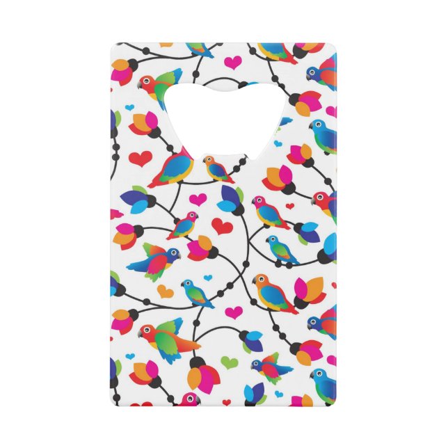 cute colourful parrot bird (Front)