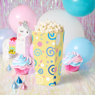 Cute Colourful Party Pattern Favour Box