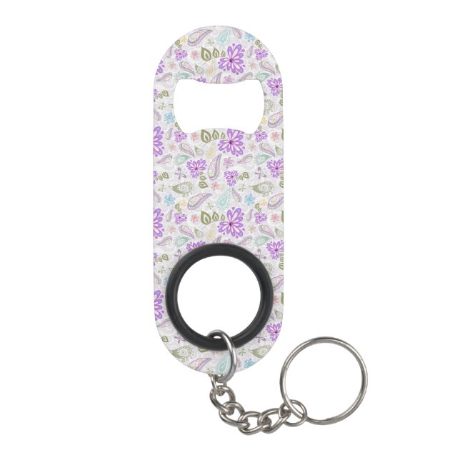Cute colourful pastel paisley patterns (Back)