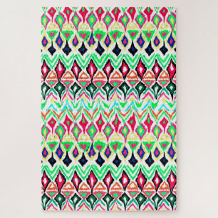 Cute colourful pattern  jigsaw puzzle