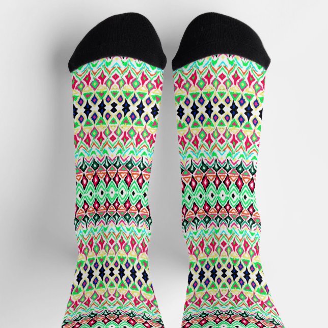 Cute colourful pattern socks (Top)