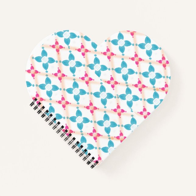 Cute Colourful patterned Classic Planner/ Notebook (Front)