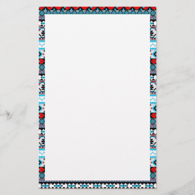 Cute colourful patterns stationery (Front)